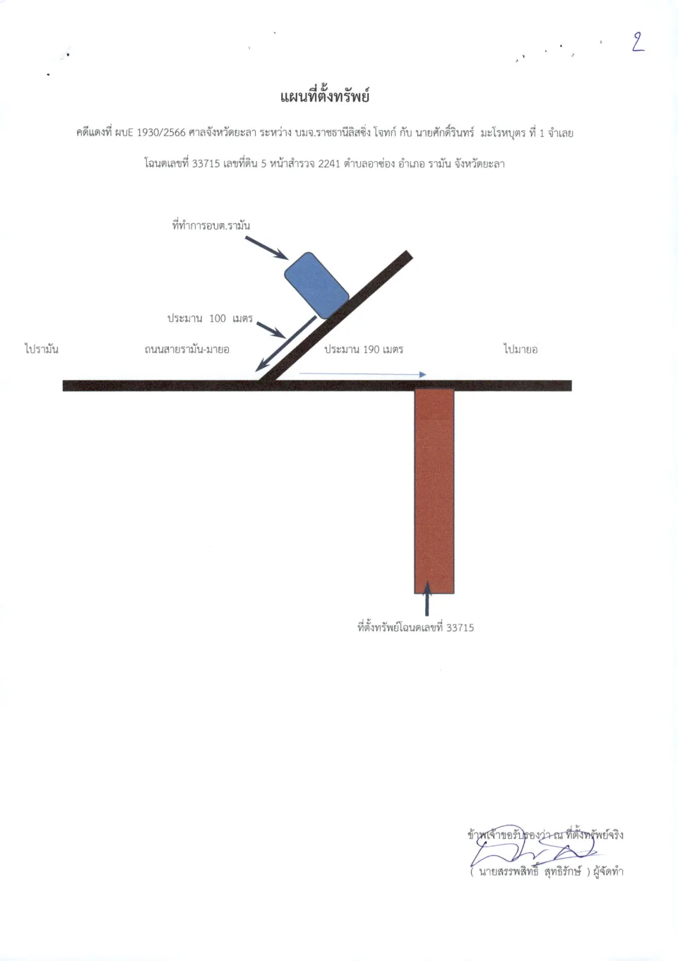 แผนที่ประกอบทรัพย์ 1