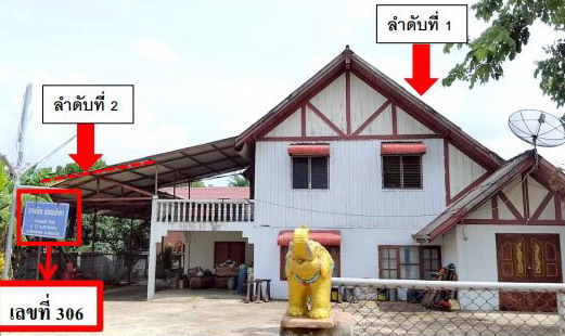 ขายทอดตลาด ที่ดินพร้อมสิ่งปลูกสร้าง ต.สระนกแก้ว อ.โพนทอง จ.ร้อยเอ็ด