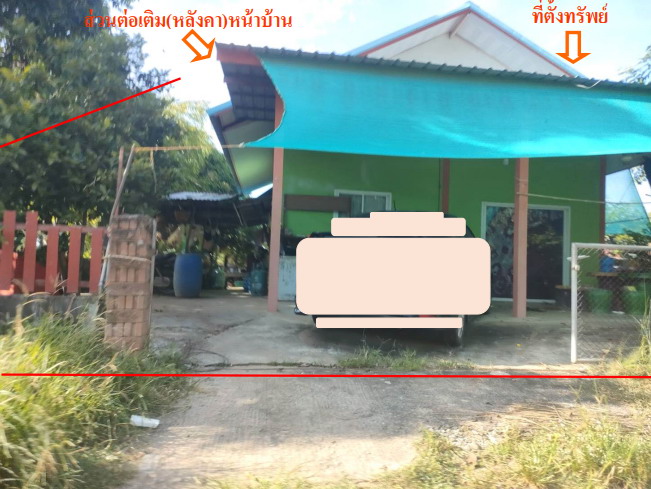 ขายทอดตลาด ที่ดินพร้อมสิ่งปลูกสร้าง ต.ดงแดง อ.จตุรพักตรพิมาน จ.ร้อยเอ็ด