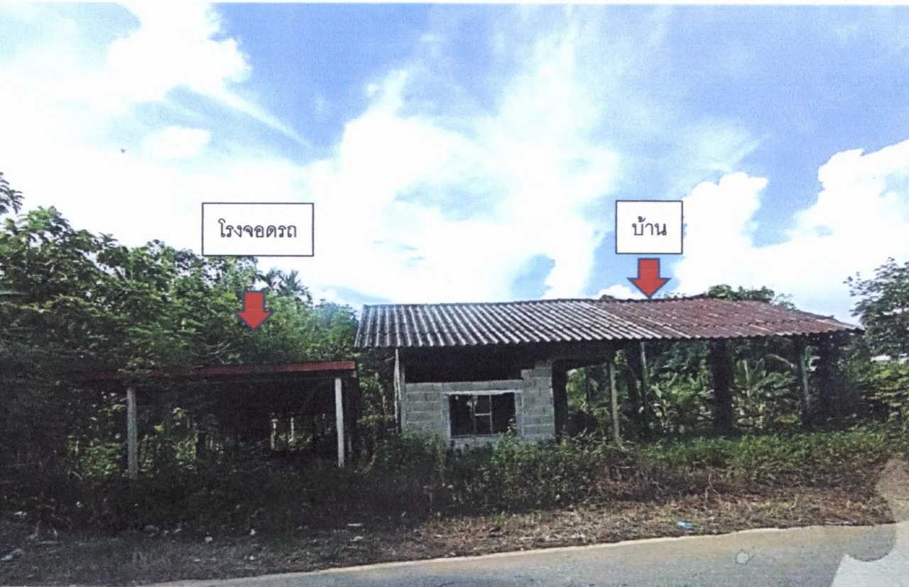 ขายทอดตลาด ที่ดินพร้อมสิ่งปลูกสร้าง ต.บันนังสตา อ.บันนังสตา จ.ยะลา