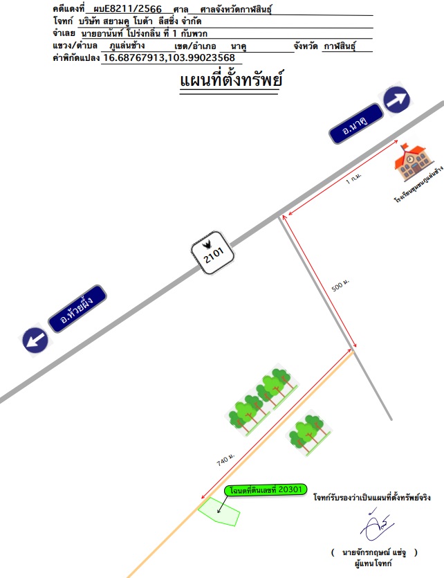 แผนที่ประกอบทรัพย์ 1