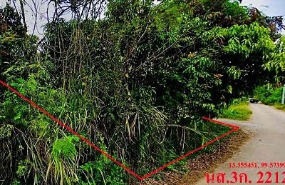 ขายทอดตลาด ที่ดินว่างเปล่า ต.รางบัว อ.จอมบึง จ.ราชบุรี