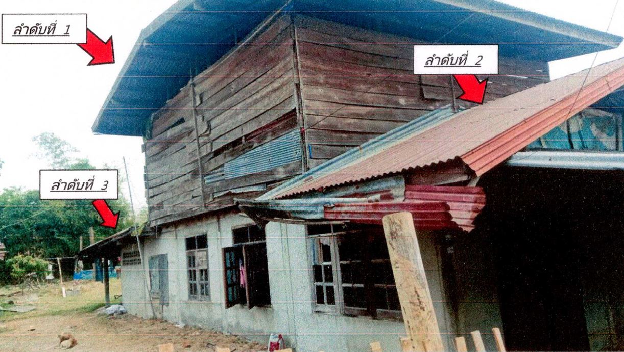 ขายทอดตลาด ที่ดินพร้อมสิ่งปลูกสร้าง ต.กระจาย อ.ป่าติ้ว จ.ยโสธร