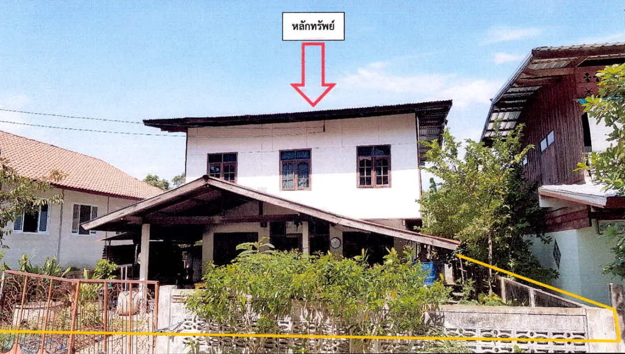 ขายทอดตลาด ที่ดินพร้อมสิ่งปลูกสร้าง ต.พระเสาร์ อ.มหาชนะชัย จ.ยโสธร