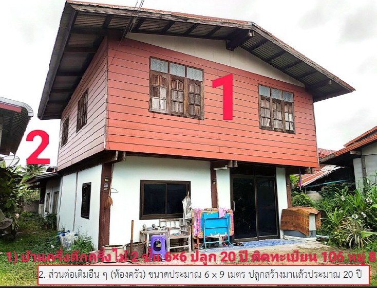 ขายทอดตลาด ที่ดินพร้อมสิ่งปลูกสร้าง ต.ศรีแก้ว อ.เลิงนกทา จ.ยโสธร