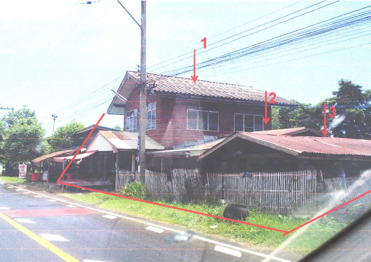 ขายทอดตลาด ที่ดินพร้อมสิ่งปลูกสร้าง ต.ทุ่งแต้ อ.เมืองยโสธร จ.ยโสธร