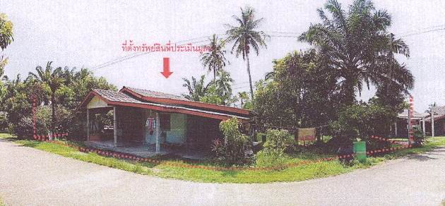 ขายทอดตลาด ที่ดินพร้อมสิ่งปลูกสร้าง ต.ตลิ่งชัน อ.เหนือคลอง จ.กระบี่