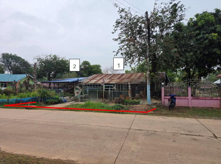 ขายทอดตลาด ที่ดินพร้อมสิ่งปลูกสร้าง ต.สามัคคี อ.เลิงนกทา จ.ยโสธร