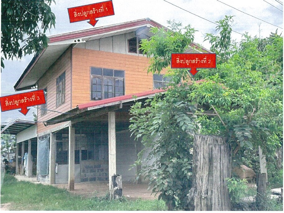 ขายทอดตลาด ที่ดินพร้อมสิ่งปลูกสร้าง ต.คำเตย อ.ไทยเจริญ จ.ยโสธร