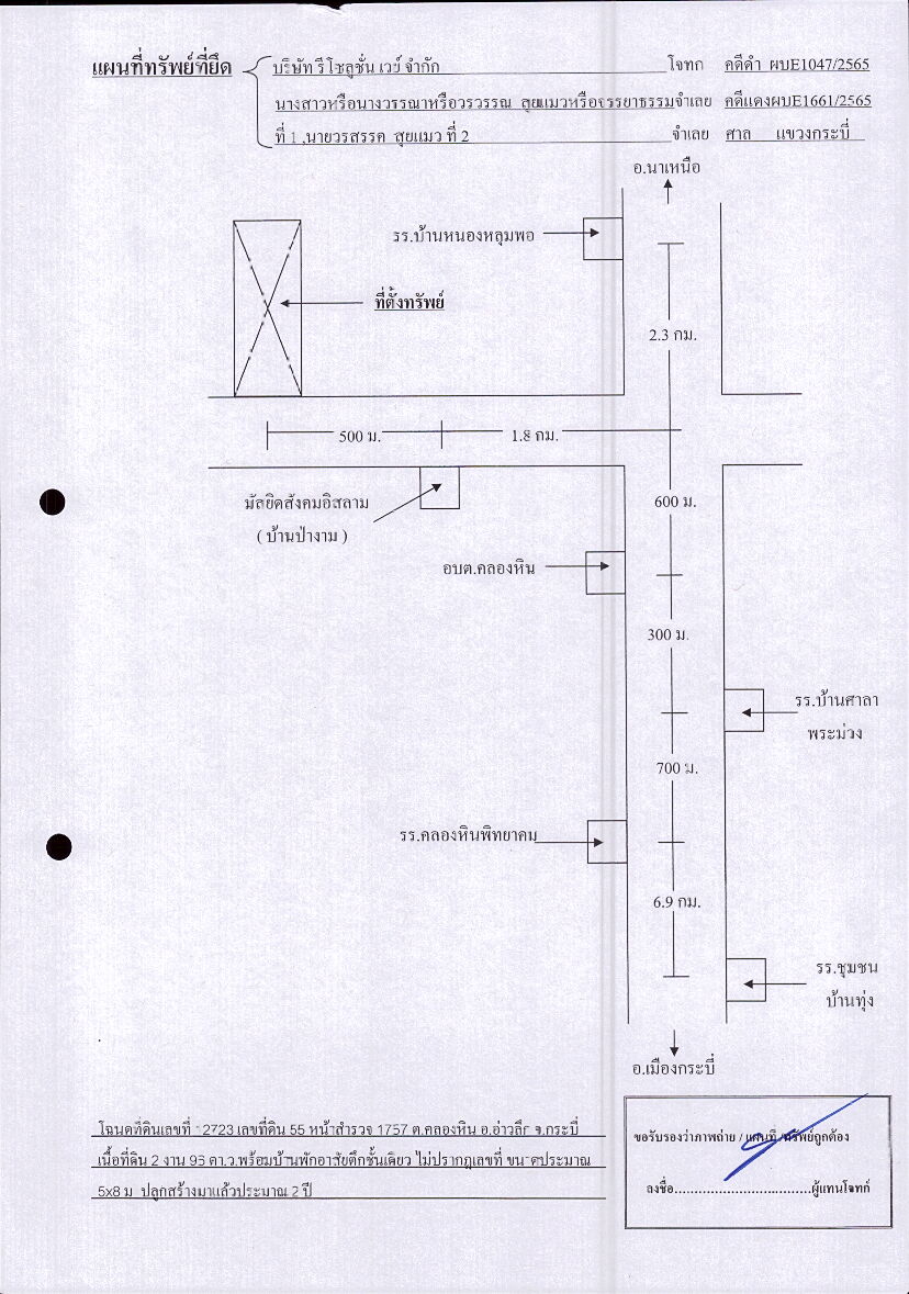 แผนที่ประกอบทรัพย์ 1