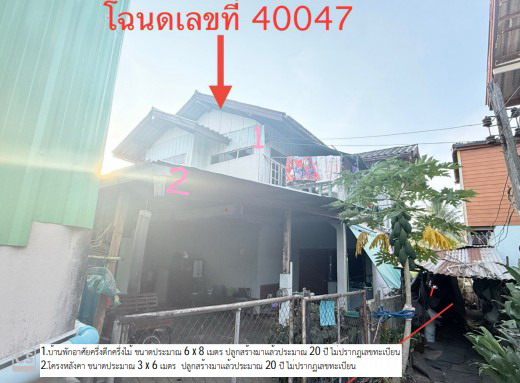 ขายทอดตลาด ที่ดินพร้อมสิ่งปลูกสร้าง ต.หนองแวง อ.เมืองร้อยเอ็ด จ.ร้อยเอ็ด