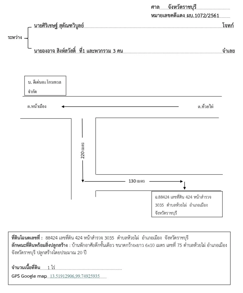 แผนที่ประกอบทรัพย์ 1