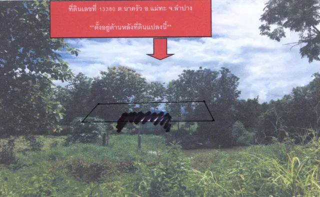ขายทอดตลาด ที่ดินว่างเปล่า จ.ตาก