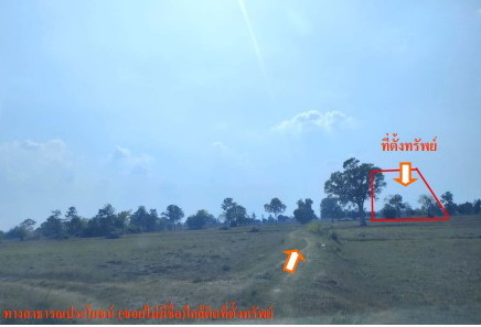 ขายทอดตลาด ที่ดินว่างเปล่า ต.ดงแดง อ.จตุรพักตรพิมาน จ.ร้อยเอ็ด