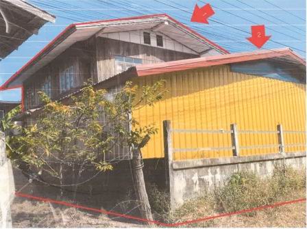 ขายทอดตลาด ที่ดินพร้อมสิ่งปลูกสร้าง ต.อุ่มเม่า อ.ยางตลาด จ.กาฬสินธุ์