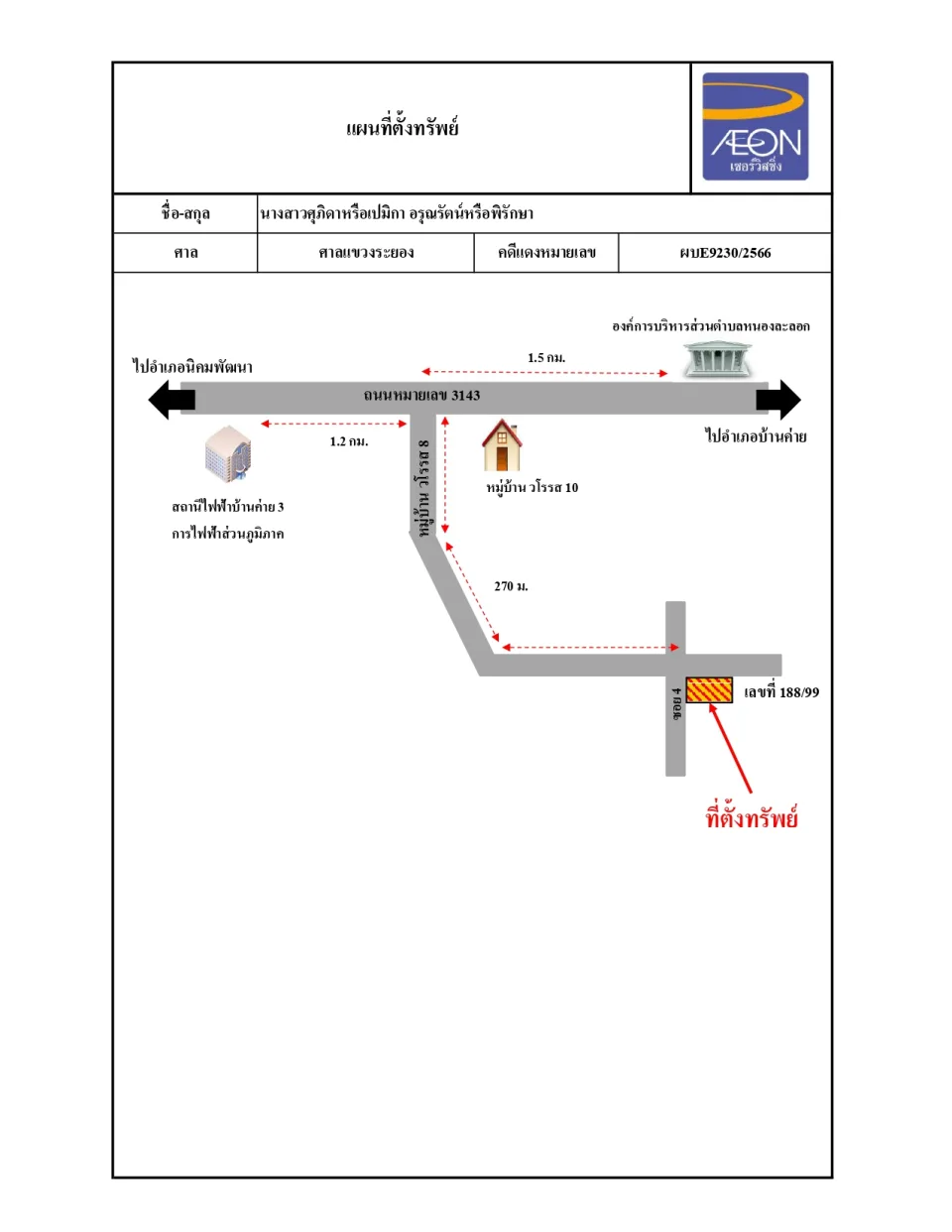 แผนที่ประกอบทรัพย์ 1