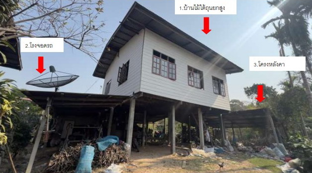 ขายทอดตลาด ที่ดินพร้อมสิ่งปลูกสร้าง ต.ค้อใหญ่ อ.พนมไพร จ.ร้อยเอ็ด