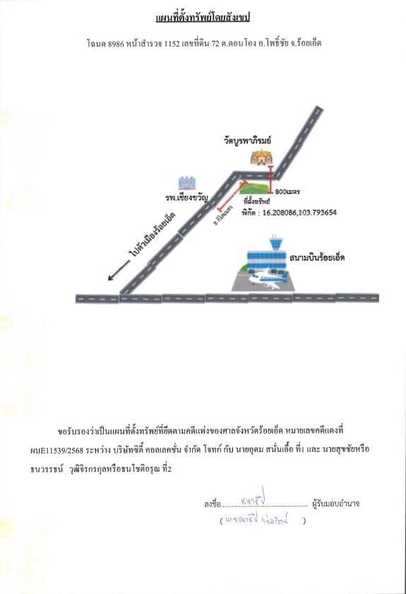 แผนที่ประกอบทรัพย์ 1