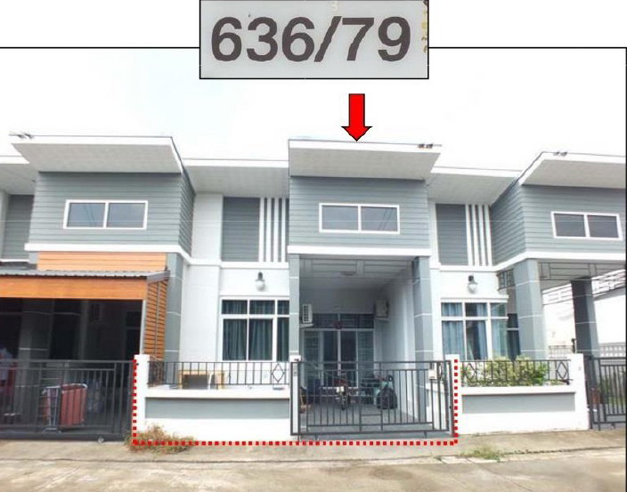 ขายทอดตลาด ที่ดินพร้อมสิ่งปลูกสร้าง ต.แม่น้ำคู้ อ.ปลวกแดง จ.ระยอง