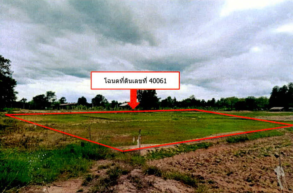 ขายทอดตลาด ที่ดินว่างเปล่า ต.ใหม่พัฒนา อ.เกาะคา จ.ลำปาง