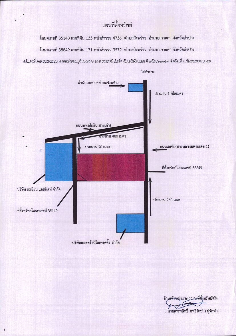 แผนที่ประกอบทรัพย์ 1