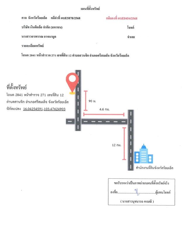 แผนที่ประกอบทรัพย์ 1
