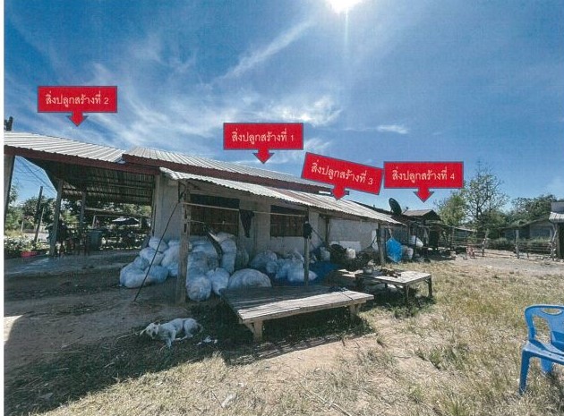 ขายทอดตลาด ที่ดินพร้อมสิ่งปลูกสร้าง ต.บ้านเขือง อ.กิ่งอำเภอเชียงขวัญ จ.ร้อยเอ็ด