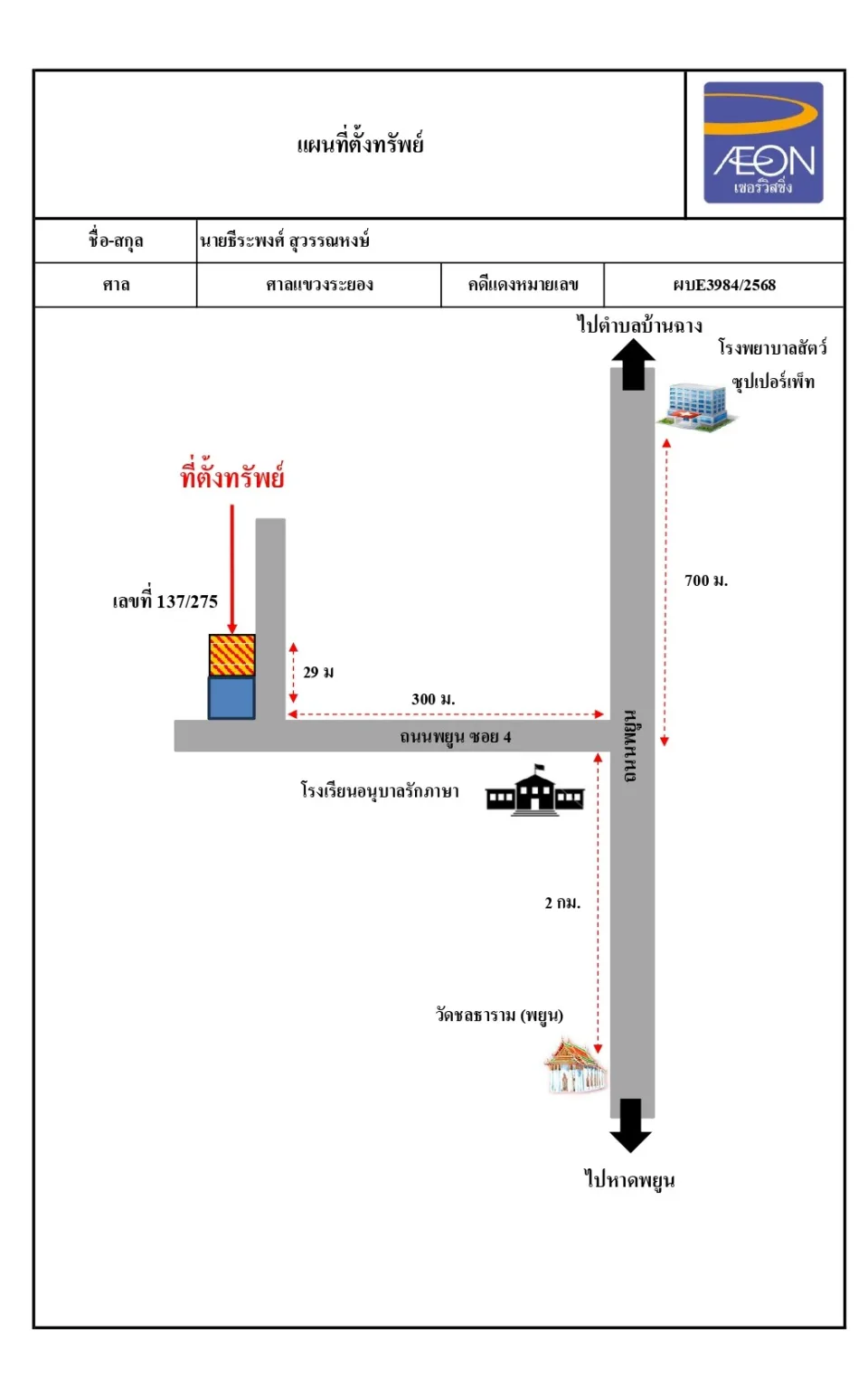 แผนที่ประกอบทรัพย์ 1