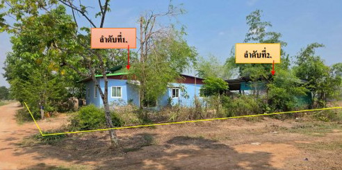 ขายทอดตลาด ที่ดินพร้อมสิ่งปลูกสร้าง ต.ฆ้องชัยพัฒนา อ.ฆ้องชัย จ.กาฬสินธุ์