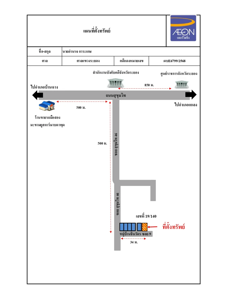 แผนที่ประกอบทรัพย์ 1