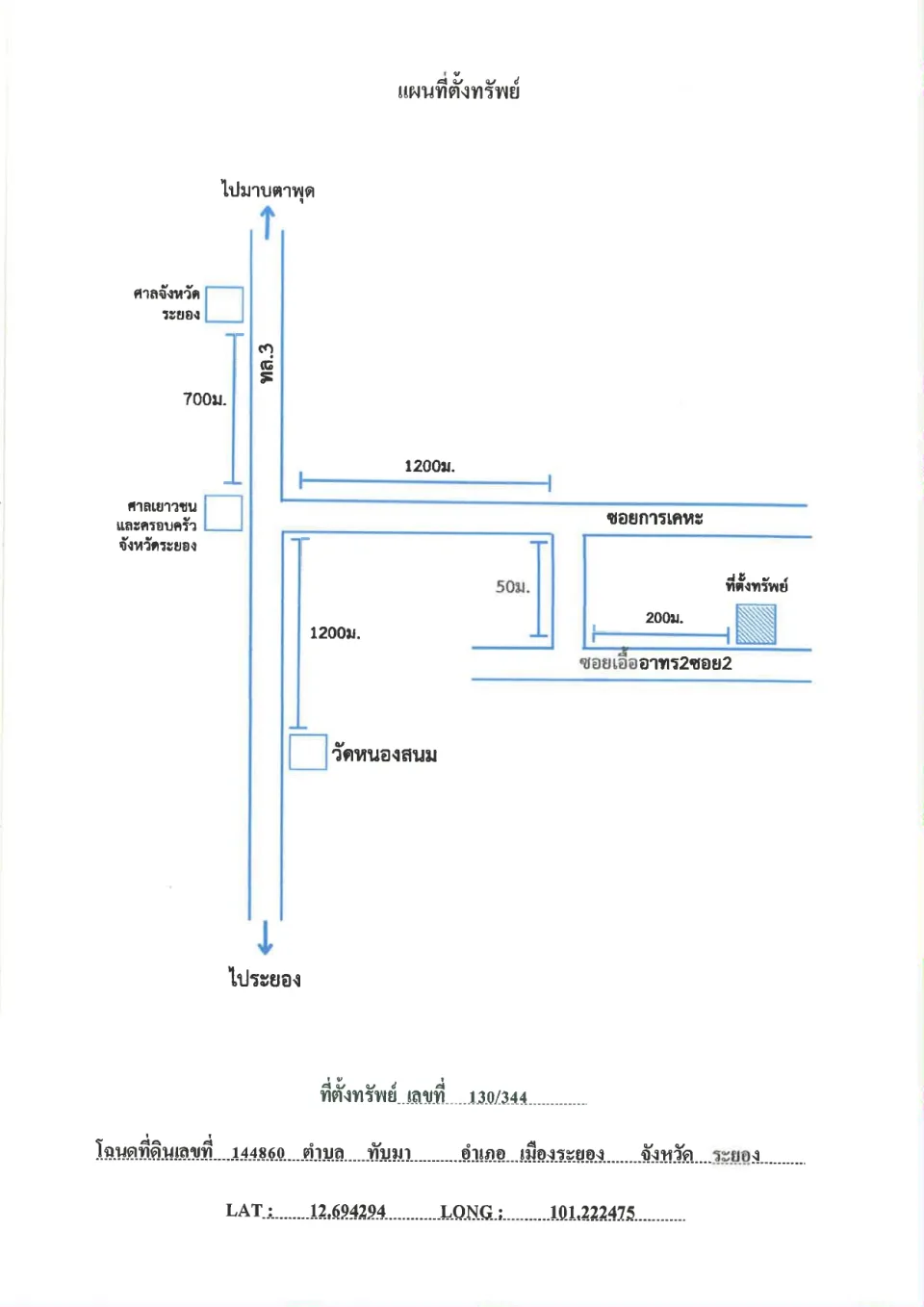 แผนที่ประกอบทรัพย์ 1