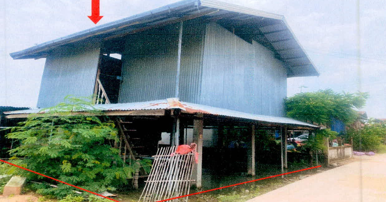 ขายทอดตลาด ที่ดินพร้อมสิ่งปลูกสร้าง ต.บึงบอน อ.ยางชุมน้อย จ.ศรีสะเกษ