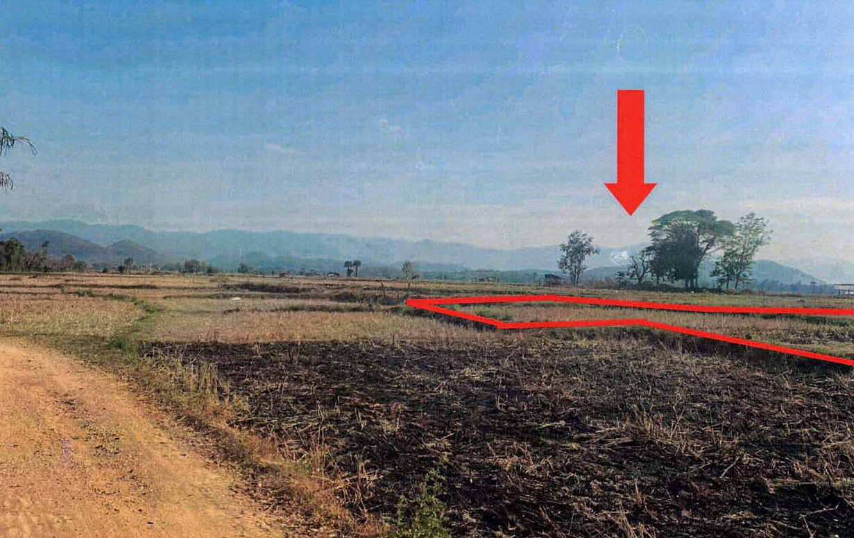 ขายทอดตลาด ที่ดินว่างเปล่า ต.บ้านกิ่ว อ.แม่ทะ จ.ลำปาง