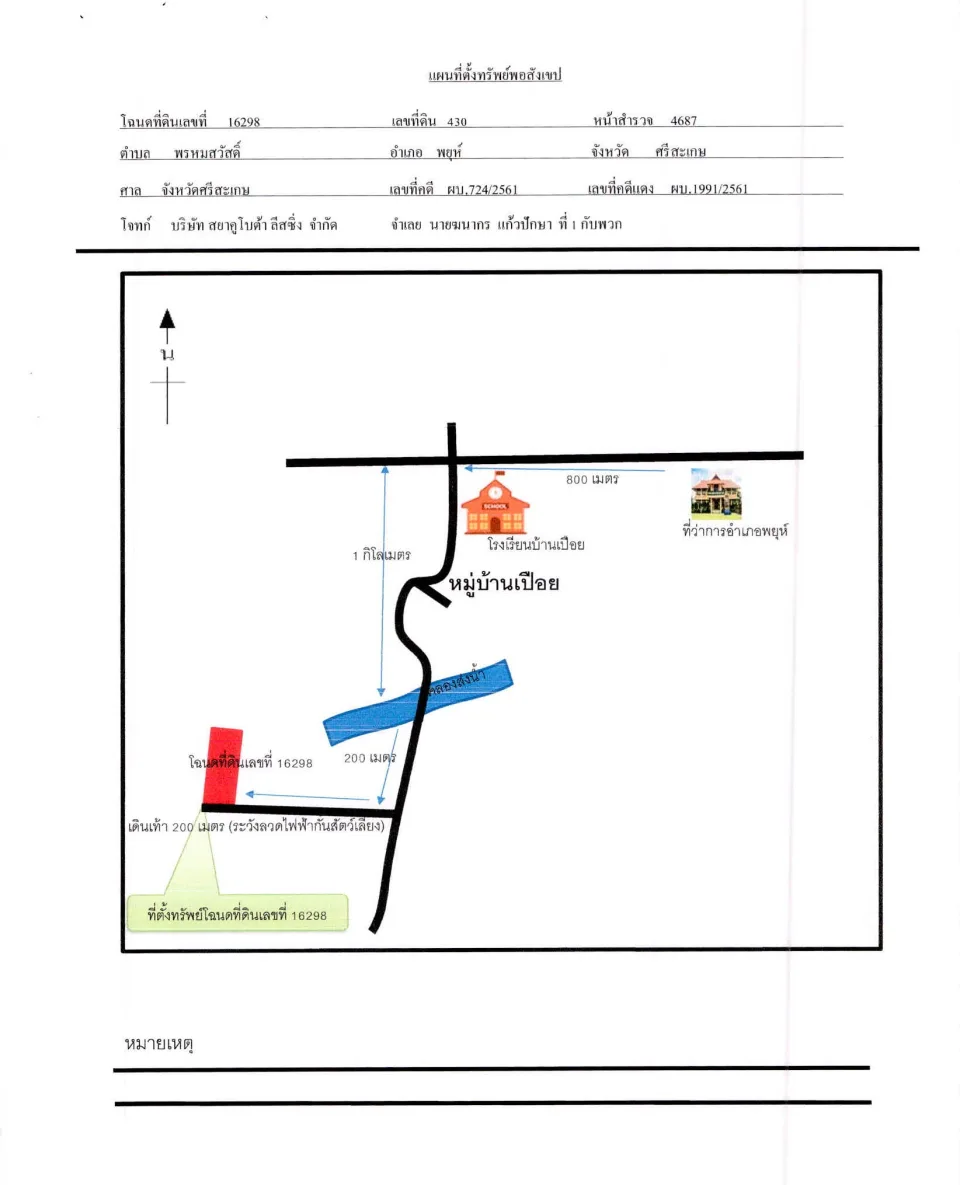 แผนที่ประกอบทรัพย์ 1