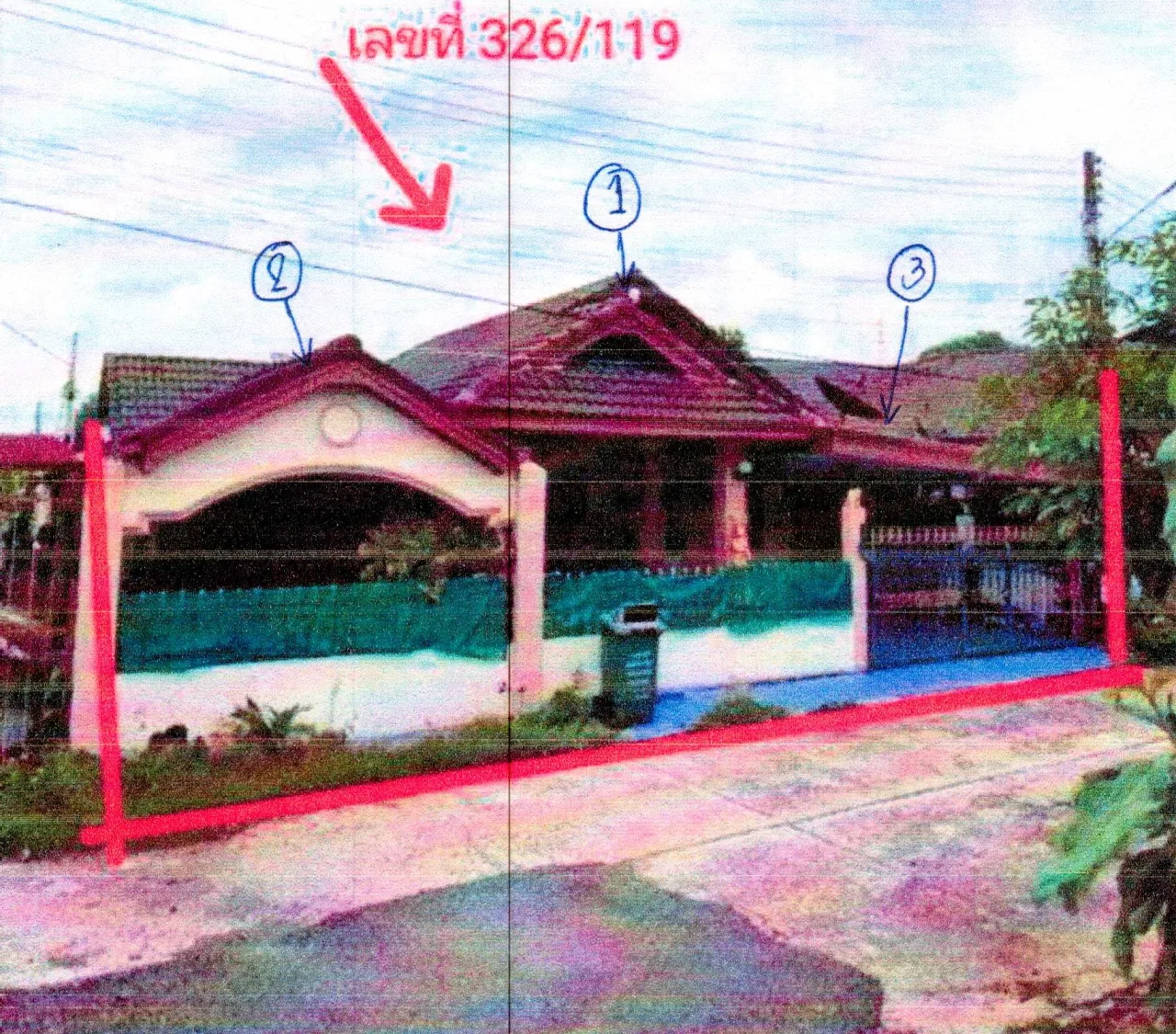 ขายทอดตลาด ที่ดินพร้อมสิ่งปลูกสร้าง ต.สุรศักดิ์ อ.ศรีราชา จ.ชลบุรี