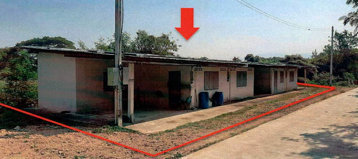 ขายทอดตลาด ที่ดินพร้อมสิ่งปลูกสร้าง ต.ล้อมแรด อ.เถิน จ.ลำปาง