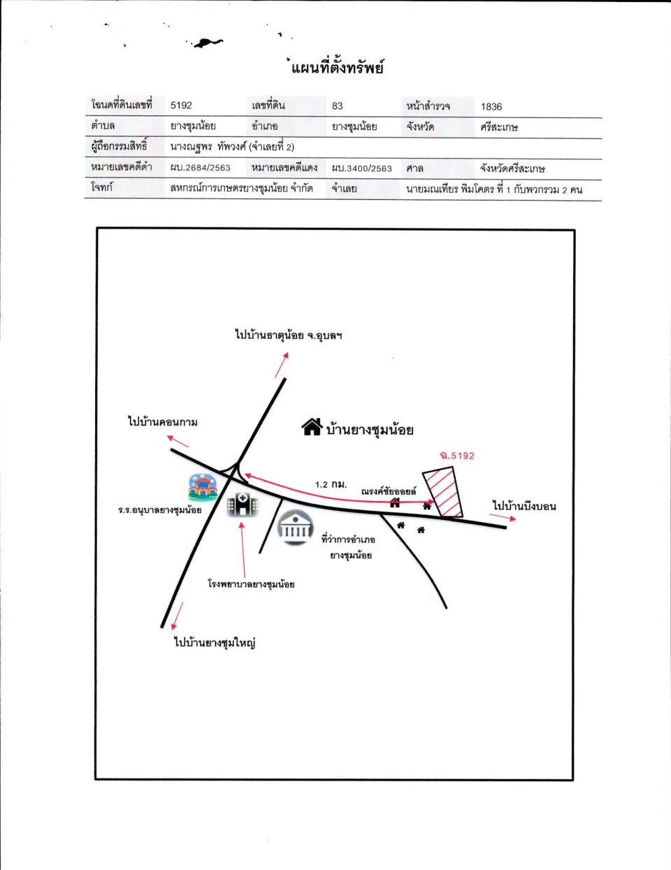 แผนที่ประกอบทรัพย์ 1