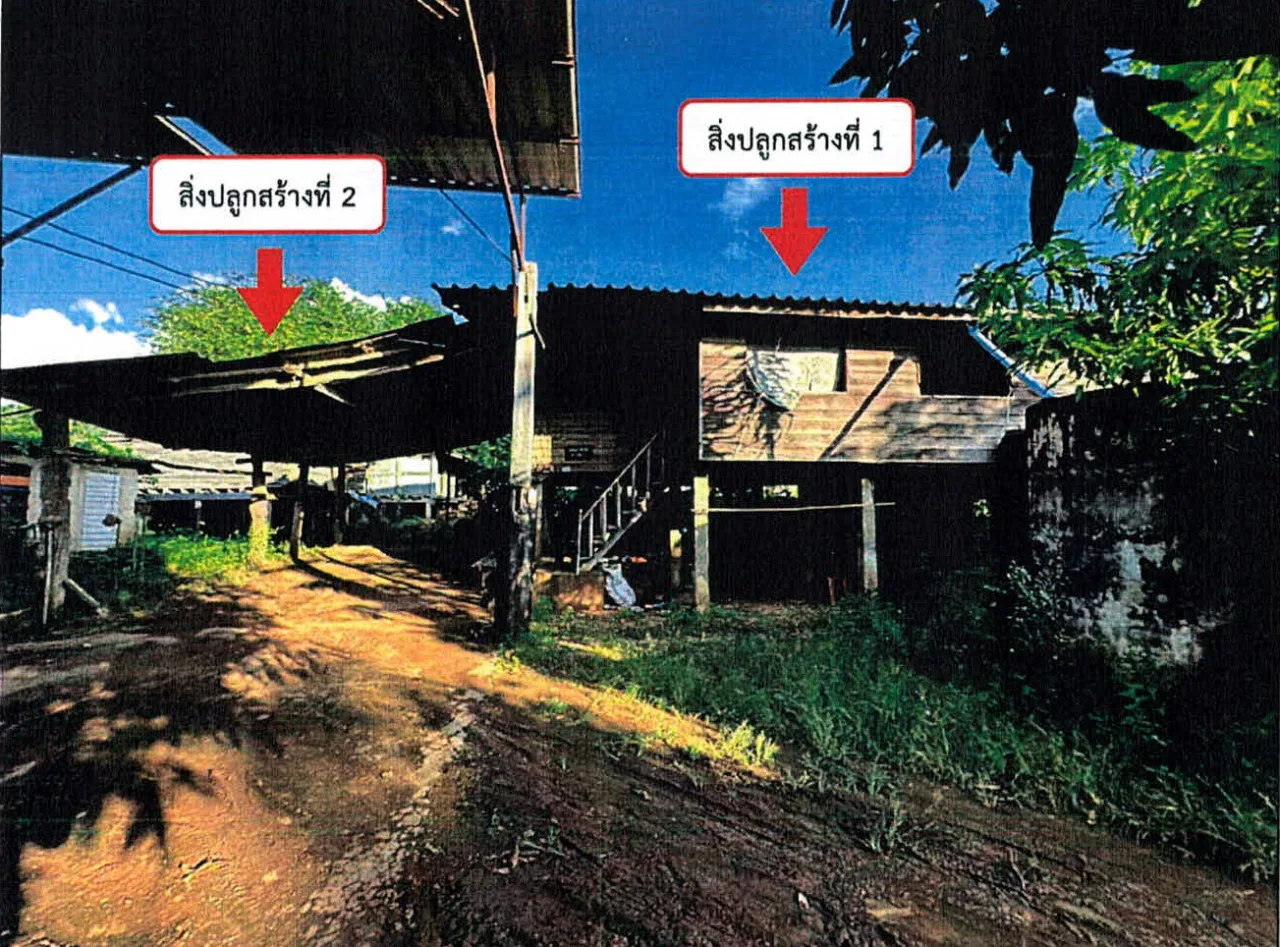 ขายทอดตลาด ที่ดินพร้อมสิ่งปลูกสร้าง ต.สันดอนแก้ว อ.แม่ทะ จ.ลำปาง