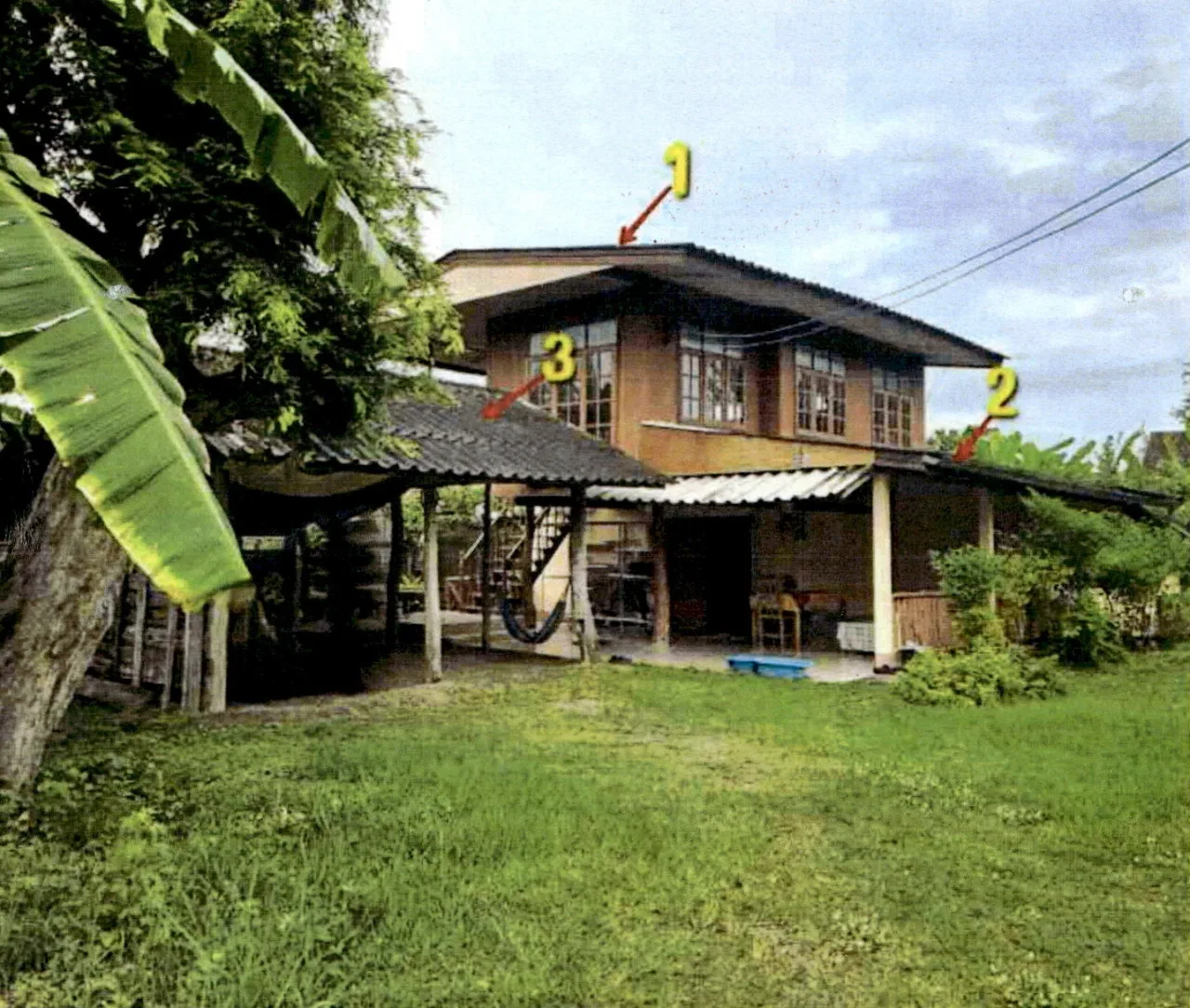 ขายทอดตลาด ที่ดินพร้อมสิ่งปลูกสร้าง ต.น้ำโจ้ อ.แม่ทะ จ.ลำปาง