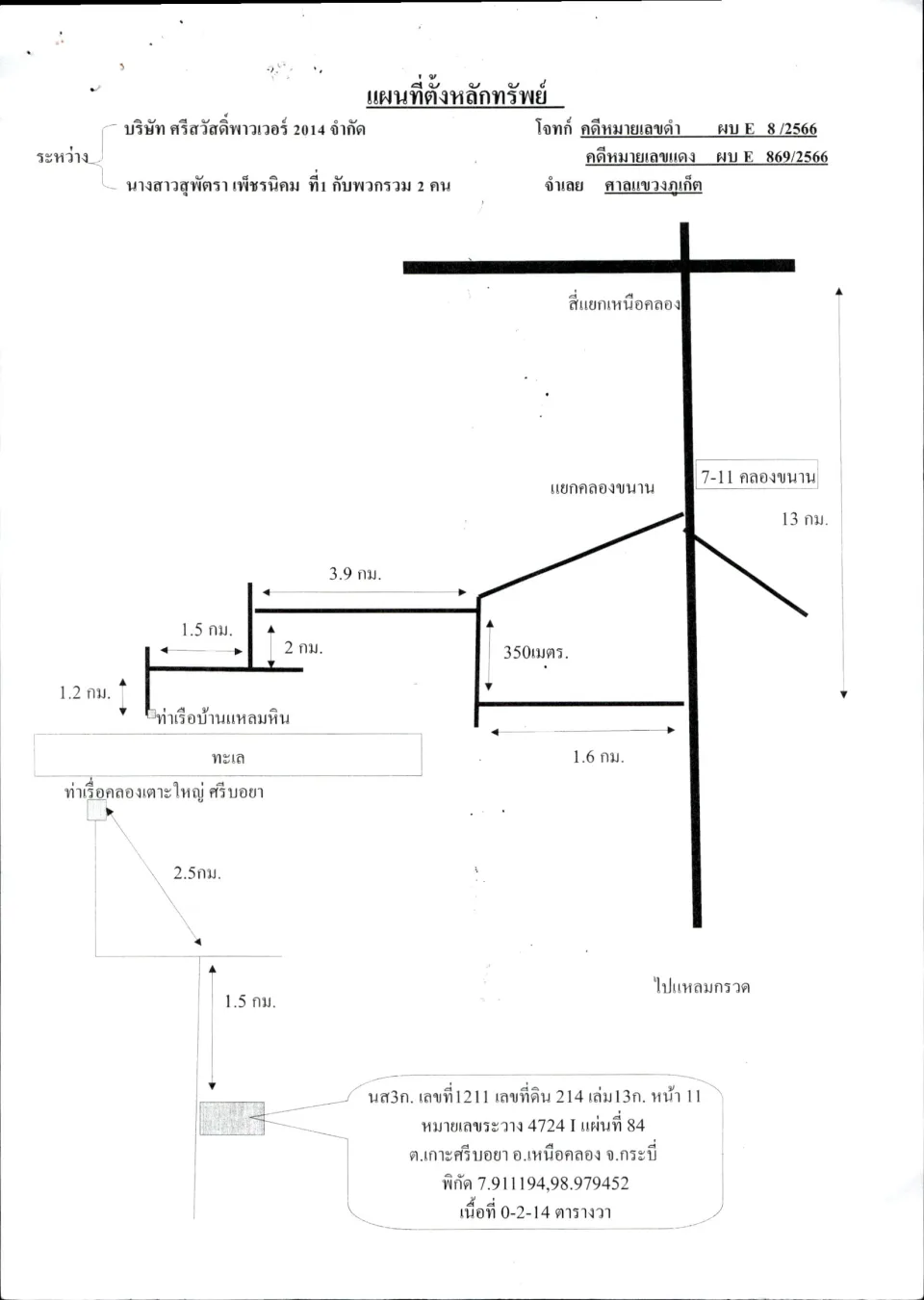 แผนที่ประกอบทรัพย์ 1