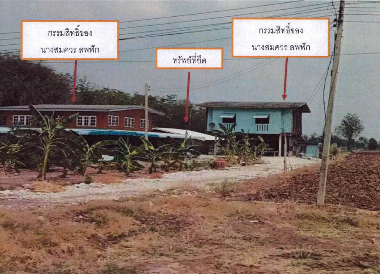 ขายทอดตลาด ที่ดินพร้อมสิ่งปลูกสร้าง ต.โคกตูม อ.เมืองลพบุรี จ.ลพบุรี