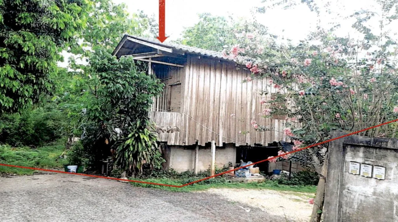 ขายทอดตลาด ที่ดินพร้อมสิ่งปลูกสร้าง ต.วังทรายคำ อ.วังเหนือ จ.ลำปาง