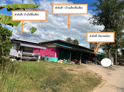 ขายทอดตลาด ที่ดินพร้อมสิ่งปลูกสร้าง ต.ห้วยโพธิ์ อ.เมืองกาฬสินธุ์ จ.กาฬสินธุ์