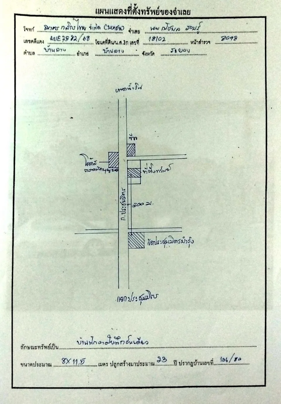 แผนที่ประกอบทรัพย์ 1