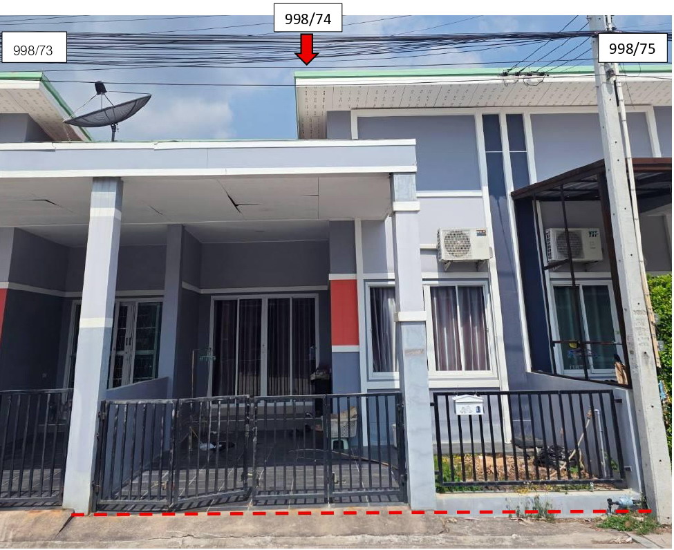 ขายทอดตลาด ที่ดินพร้อมสิ่งปลูกสร้าง ต.แม่น้ำคู้ อ.ปลวกแดง จ.ระยอง