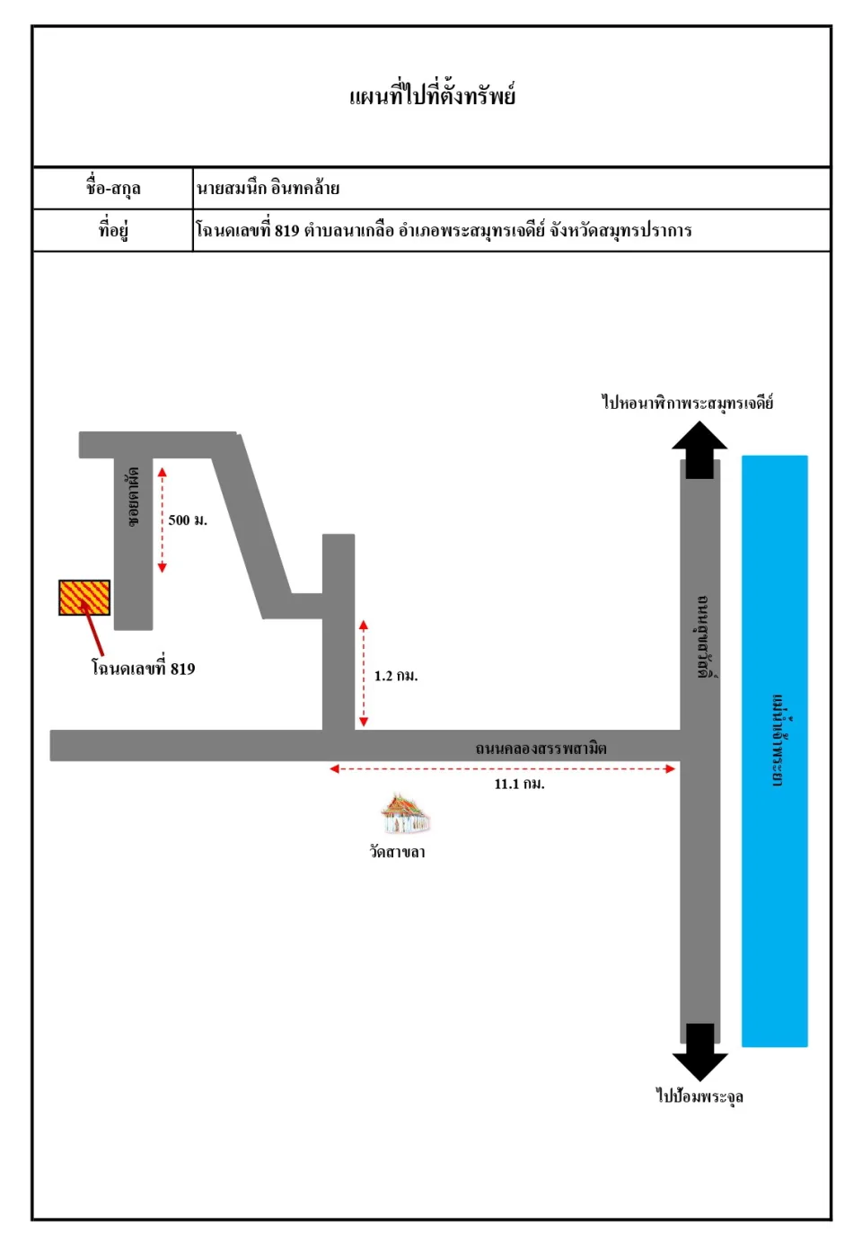 แผนที่ประกอบทรัพย์ 1