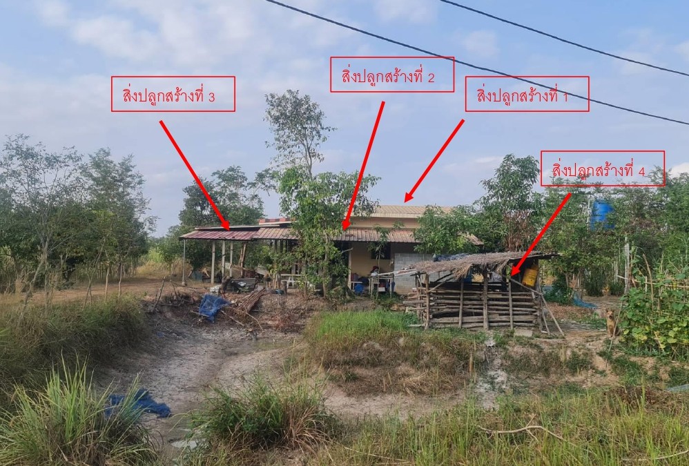 ขายทอดตลาด ที่ดินพร้อมสิ่งปลูกสร้าง ต.ต้นผึ้ง อ.พังโคน จ.สกลนคร