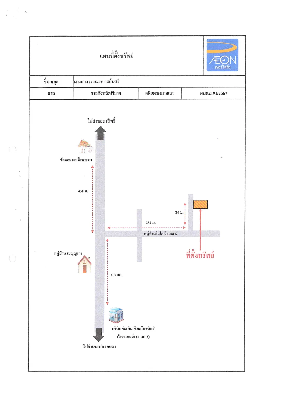 แผนที่ประกอบทรัพย์ 1