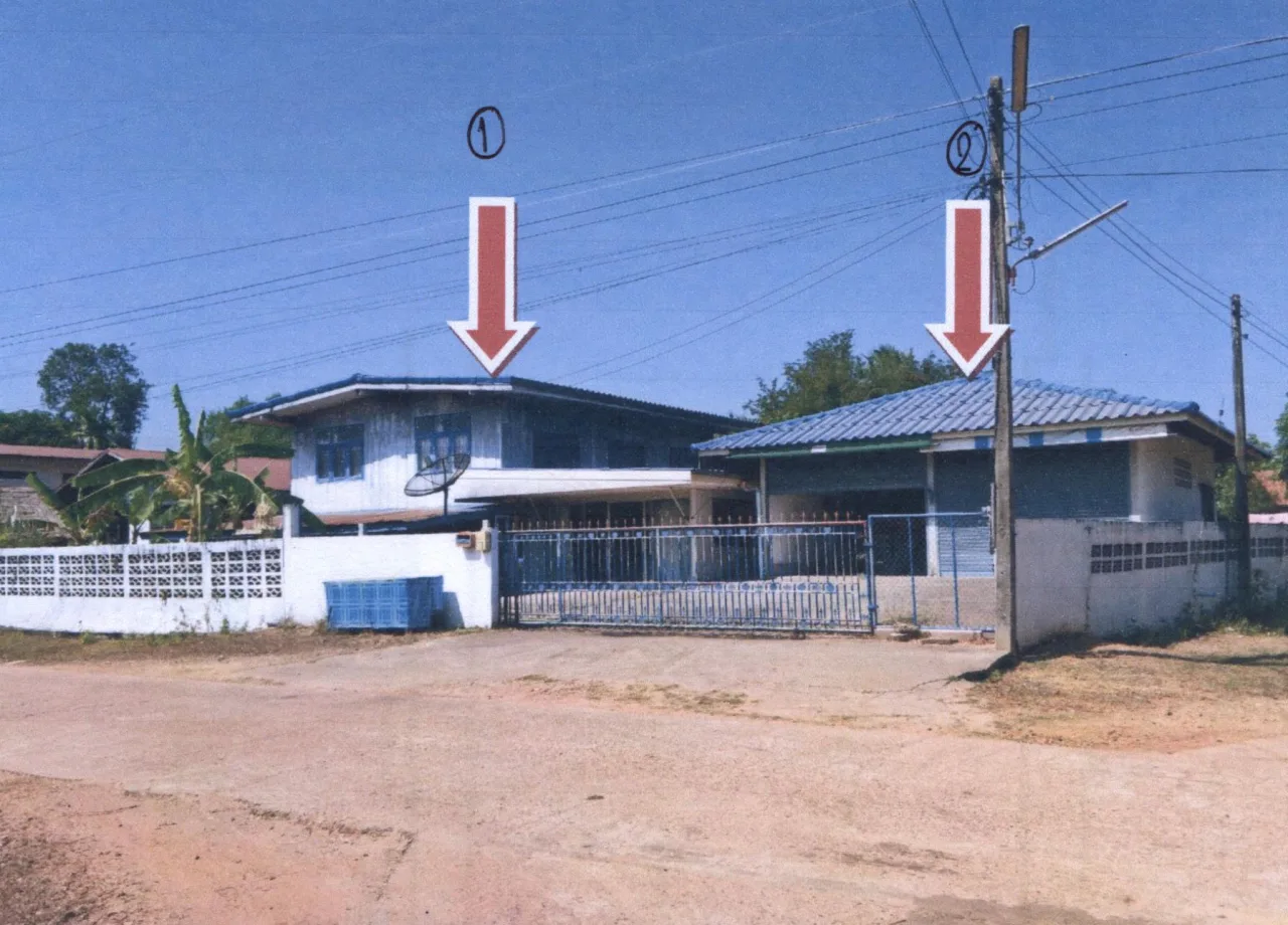 ขายทอดตลาด ที่ดินพร้อมสิ่งปลูกสร้าง ต.พังขว้าง อ.เมืองสกลนคร จ.สกลนคร