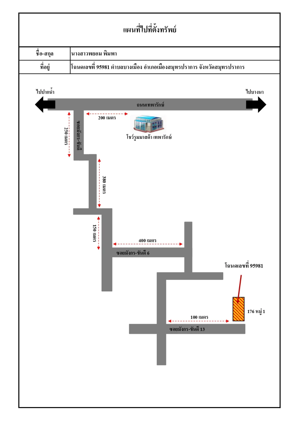 แผนที่ประกอบทรัพย์ 1